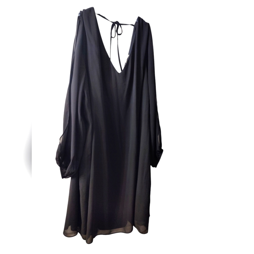 Tash and Sophie Black shift Midi Dress size 2X